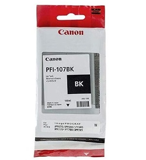 Чернильный картридж Canon PFI-107 BK